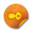 Orange sticker badges 106